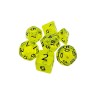 dice4friends 7-tlg. RPG Wurfelset Transparent: Gasoline 7 шт. RPG Dice Set Прозрачный: Бензин