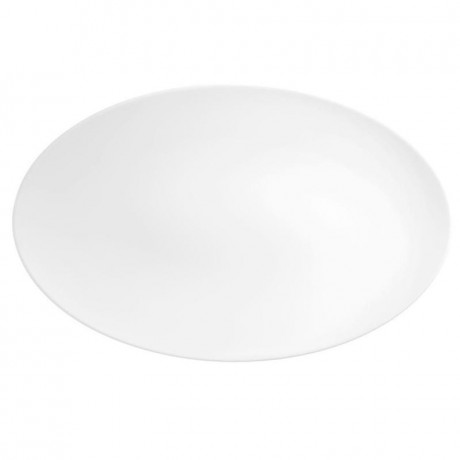 Seltmann Weiden Seltmann Weiden Life Weiss Servierplatte oval 40x26 cm Seltmann Weiden Life Белая сервировочная тарелка овальная 40x26 см