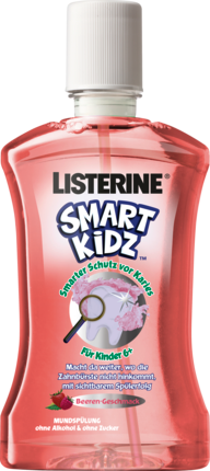 Listerine SMART KIDZ Beere, Средство для Полоскания Полости Рта  для Детей500 мл