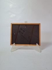 Картина винтажная "Флоренция. Вид на город" /  худ. А.Сукуллиа, в раме, 19,5 х 15 см, Италия, 1994 год.