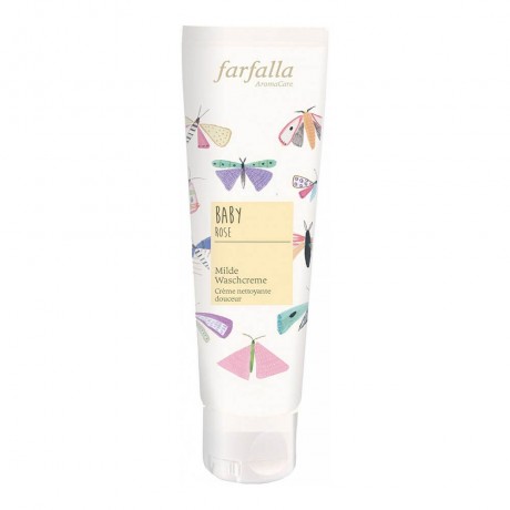 Farfalla Baby Milde Waschcreme Rose 145ml  Baby Мягкий крем для умывания Роза 145мл