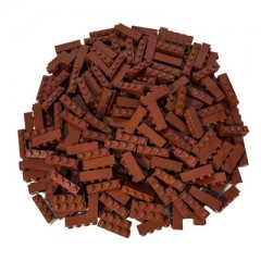 LEGO LEGO 1x4 Steine Braun - 500 Stuck - Brown bricks 3010 LEGO 1x4 Bricks Brown — 500 штук — Коричневые кирпичи 3010