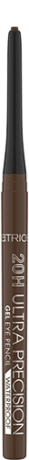 Catrice Eyeliner 20H Ultra Precision Gel Waterproof brownie 030, Катрис Водостойкий ультратонкий автоматический карандаш для глаз до 20 часов, коричневый 030, 0,28г