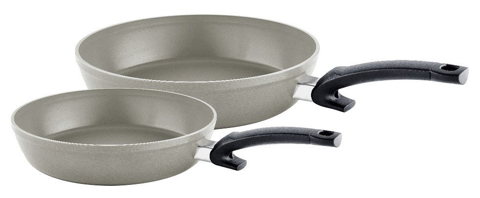 Fissler Fissler Pfannenset  2-tlg.Ceratal Comfort grau Набор сковородок Fissler из 2 предметов Ceratal Comfort