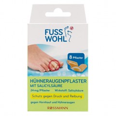 fussswohl HuhnerAugenpflaster 8 шт.