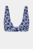 Tommy Hilfiger FIXED  Bikini top  navy white  navy white FIXED Верх бикини темно-белый темно-белый