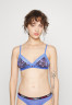 Tommy Hilfiger UNLINED TRIANGLE Triangle bra iris blue UNLINED TRIANGLE Бюстгальтер с треугольными чашечками голубой ирис
