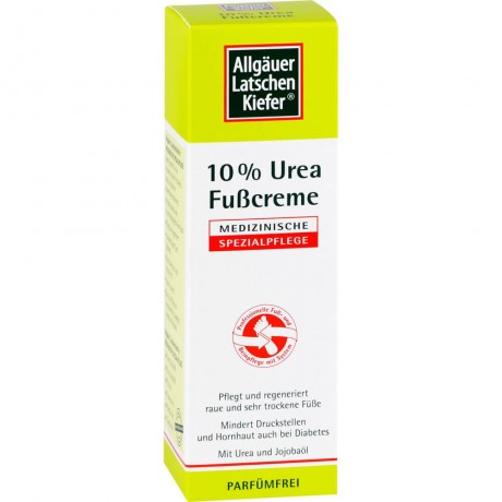 Allgauer Latschenkiefer ALLGAUER LATSCHENK. 10% Urea Fusscreme  АЛЬГАУ ЛАЧЕНК. 10% крем для ног с мочевиной