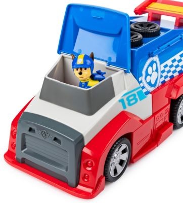 Spin Master PAW Patrol Ready Race Rescue Mobile Pit Stop Team-Fahrzeug inkl. Chase-Figur  Fahrzeug PAW Patrol Ready Race Rescue Mobile Pit Stop Team Vehicle включает фигурку погони