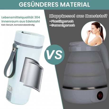 TOPMELON TOPMELON Wasserkocher zum Kochen von Wasser, 350ML Reise-Wasserkocher 300W  TOPMELON Чайник для кипячения воды, 350 мл Дорожный чайник, 300 Вт