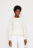 Tommy Hilfiger MINI LOGO Long sleeved top weathered white MINI LOGO Топ с длинными рукавами выветрившийся белый