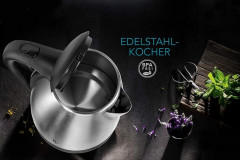 - CONTRAER - - CONTRAER Wasserkocher Edelstahl Wasserkocher 1,7L 2200 W schnurlos Abschaltautomatik, 1,7 l, 2200 W  - CONTRAER Чайник из нержавеющей стали, чайник 1,7 л, 2200 Вт, беспроводной с автоматическим отключением, 1,7 л, 2200 Вт